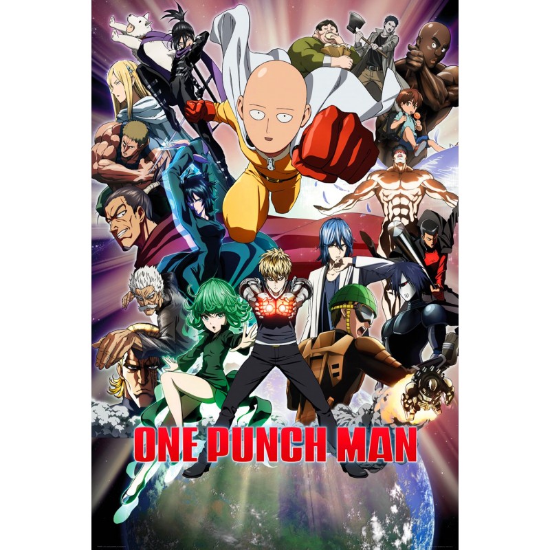 FP4305 ONE PUNCH MAN COLLAGE