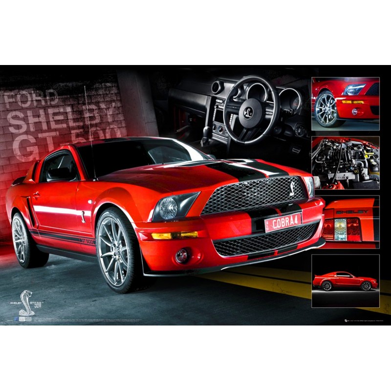 GN0566 EASTON RED MUSTANG