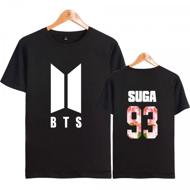 BTS T-Shirt NEW LOGO  Sakura - SUGA 93