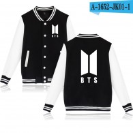 BTS-Teddy BTS Grand Nouveau Logo BTS Blanc