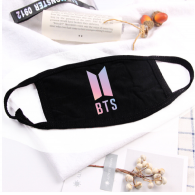 MASQUE - BTS LOGO - COLEUR ROSE