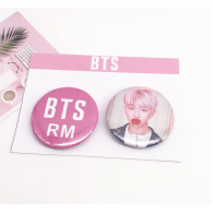 PACK 2 BADGES BTS - RM (BTS) - MODEL 2