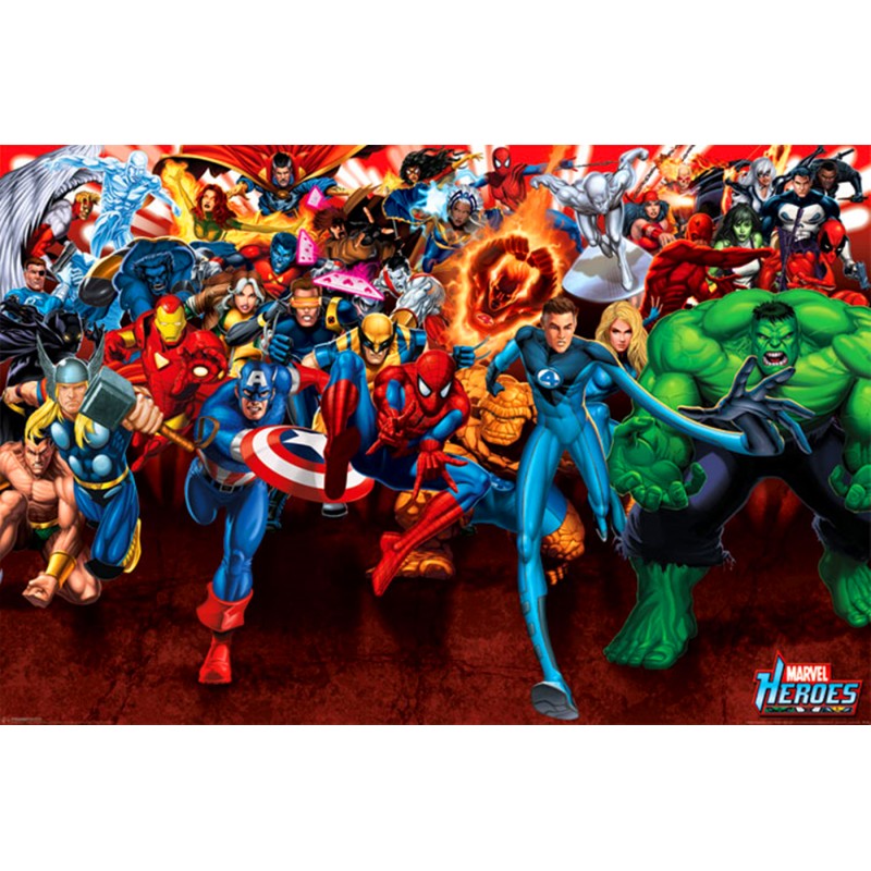 PP31736 MARVEL HEROES (ATTACK)